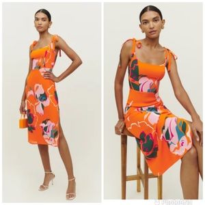 Reformation Besse Dress in Electra